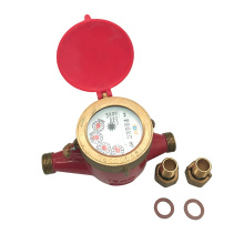 Dry Dial Magnetic Type Brass Body Hot Water Meter